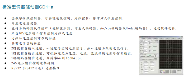 瑞士瑞諾Infranor 通用型交流伺服驅動器 CD系列1a 瑞士瑞諾Infranor 通用型交流伺服驅動器 CD系列1a