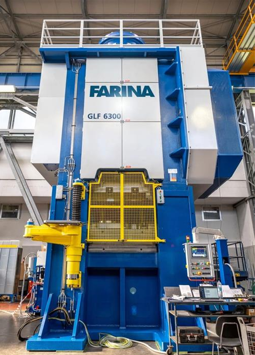 印度首臺 Farina 6300 噸鍛造壓力機